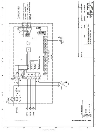 NIBE DEH 500 Docking Kit External Additional Heat - WIRING DIAGRAM 2
