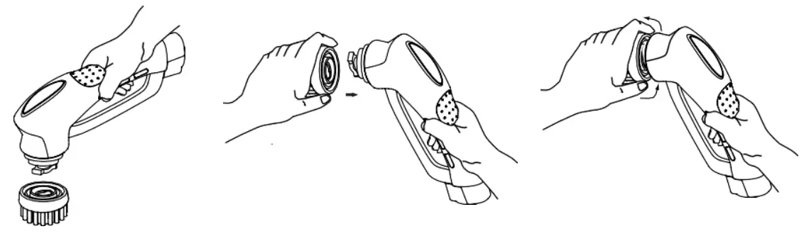 anko FD ESC Rechargeable Cleaning Brush - fig 2.