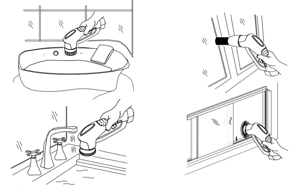 anko FD ESC Rechargeable Cleaning Brush - fig 5