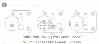 PICOOC MINIPRO-2 Smart Body Fat Scale fIG1