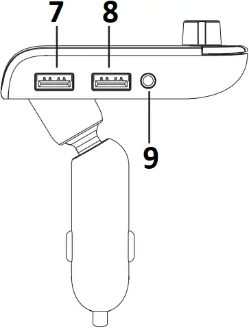 Scosche SBTFM2 - Part description 2
