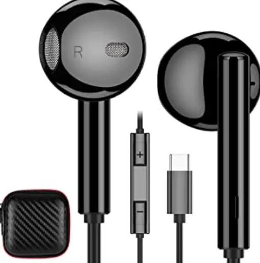 USB-C-Headphone-COOYA-USB-Type-C-Earphones-Wired-Earbuds-headphones-image