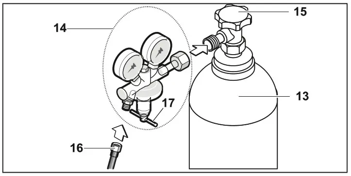 Magmaweld Monotig 160i Basic DC Inverter Tig Welding Machine - Installation 2