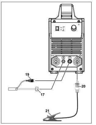 Magmaweld Monotig 160i Basic DC Inverter Tig Welding Machine - Installation 3