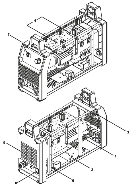Magmaweld Monotig 160i Basic DC Inverter Tig Welding Machine - SPARE PARTS LIST
