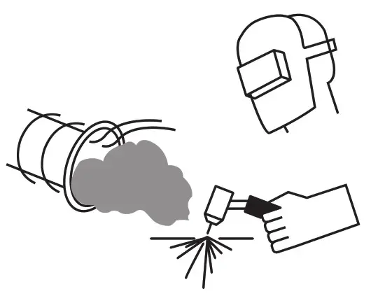 Magmaweld Monotig 160i Basic DC Inverter Tig Welding Machine - Safety Precautions 2