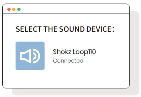 SHOKZ CL111A Loop110 USB A USB C Bluetooth Adapter- SOUND