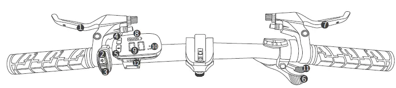 Fiido D21-Folding-With-Torque-Sensor-Electric-Bike-fig 2