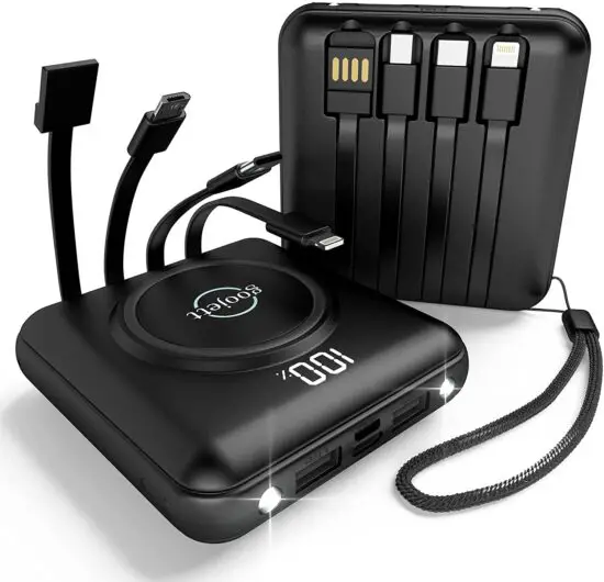 goojett S36 Wireless Portable Charger Power Bank