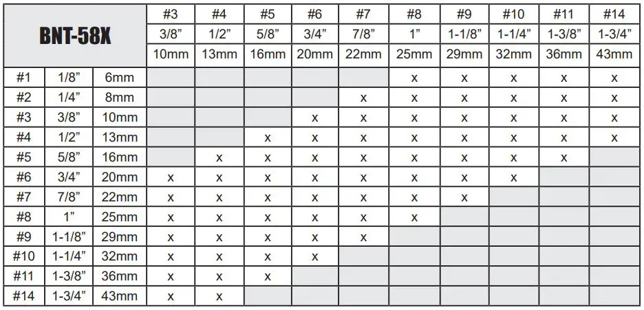 BNT-25X Battery Powered Rebar Tying Gun Instruction Manual - BNT-58X