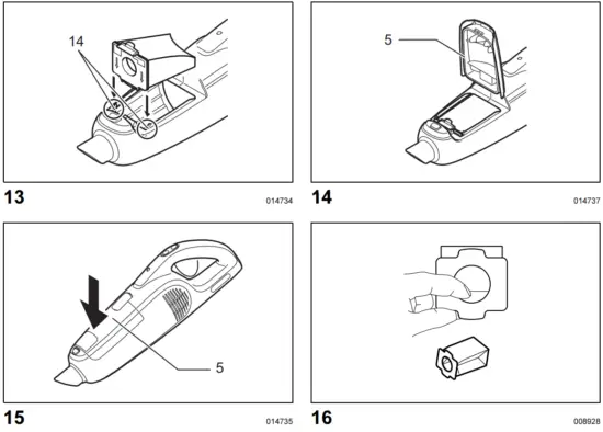 makita CL104D Cordless Cleaner - Fig 4