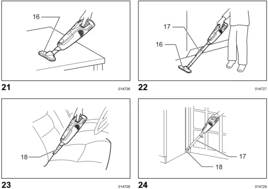 makita CL104D Cordless Cleaner - Fig 6
