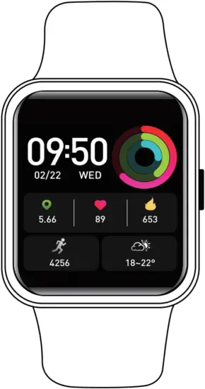 VASTKING Fit M3 Smart Watch