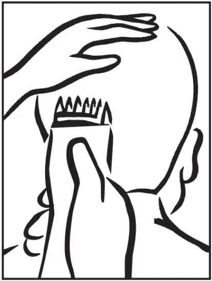 REMINGTON HC4060 Easy Fade Hair Trimmer Haircut Kit - FIG 5