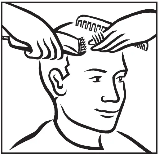 REMINGTON HC4060 Easy Fade Hair Trimmer Haircut Kit - FIG 7