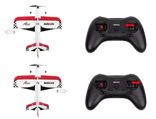 RadioLink A560 3D Fixed Wing Vertical Flight with 1 Switch FIG 15