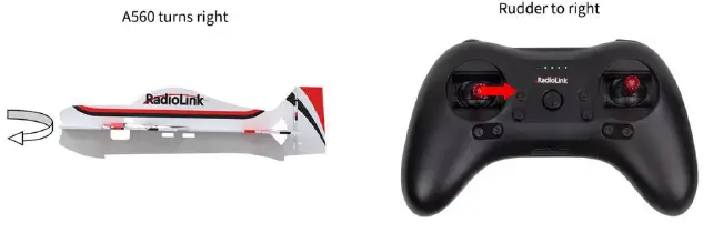 RadioLink A560 3D Fixed Wing Vertical Flight with 1 Switch FIG 20