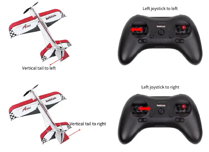 RadioLink A560 3D Fixed Wing Vertical Flight with 1 Switch FIG 24