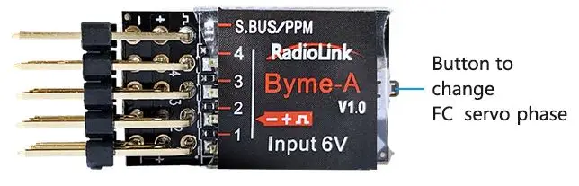 RadioLink A560 3D Fixed Wing Vertical Flight with 1 Switch FIG 25