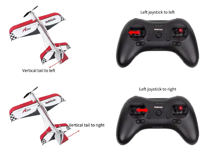 RadioLink A560 3D Fixed Wing Vertical Flight with 1 Switch FIG 28