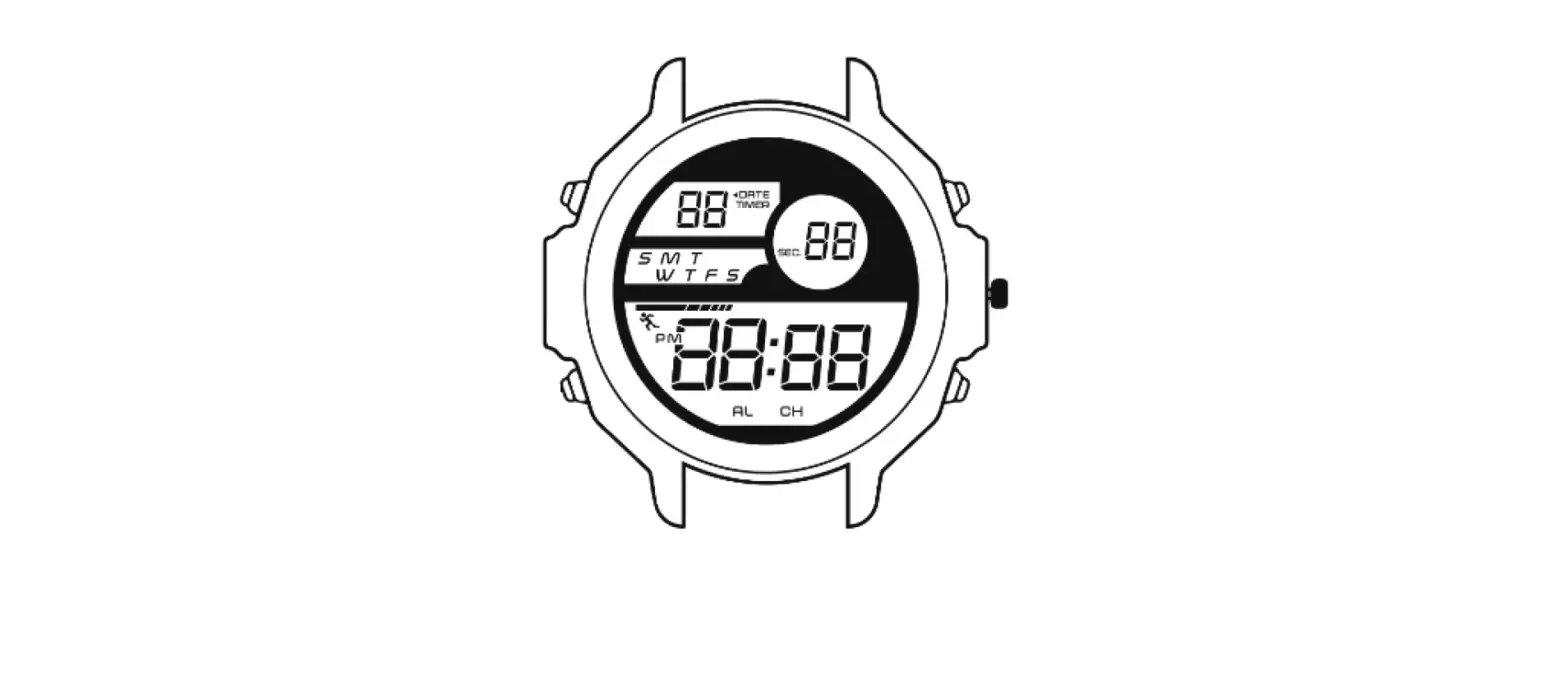 Eurotops Bk559 Multifunction Watch Instruction Manual