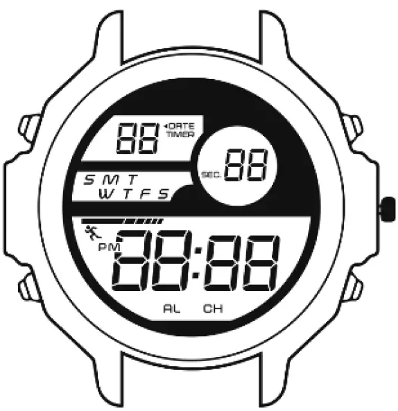 EUROtops BK559 Multifunction Watch