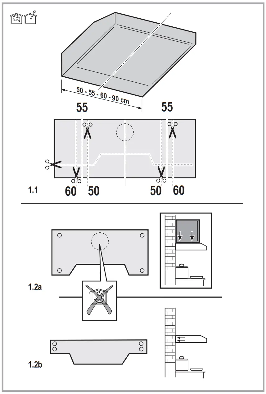 Bauknecht DC5460 wall Hood - fig 3
