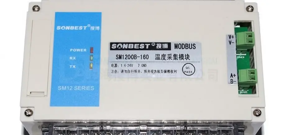 Sonbest Sm1200b6-150 Rs485 Bus 150 Point Ds18b20 Temperature 6 Channel Acquisition Module User Manual