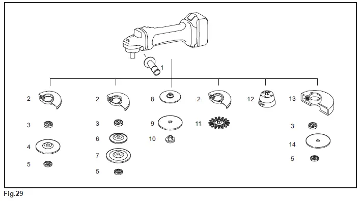 makita-DGA404-Cordless-Angle-Grinder-fig29