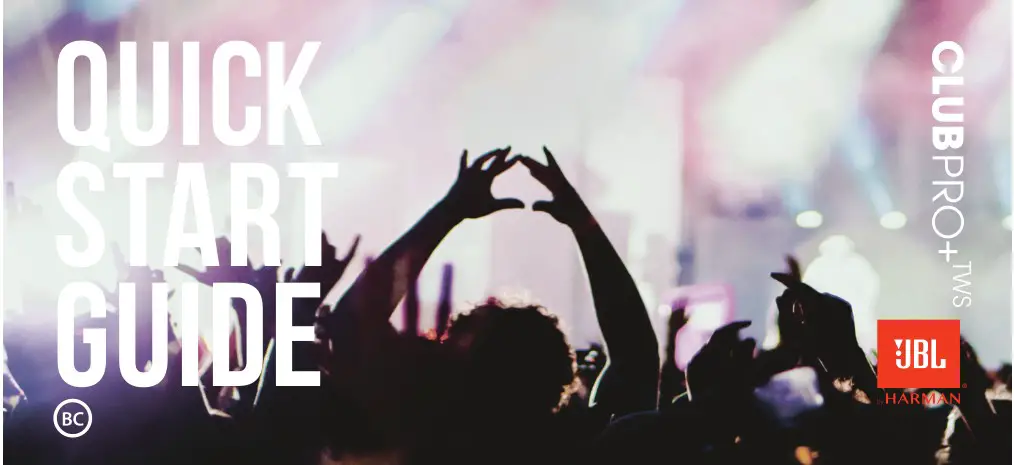 JBL Club Pro Plus TWS Wireless Earbuds User Guide