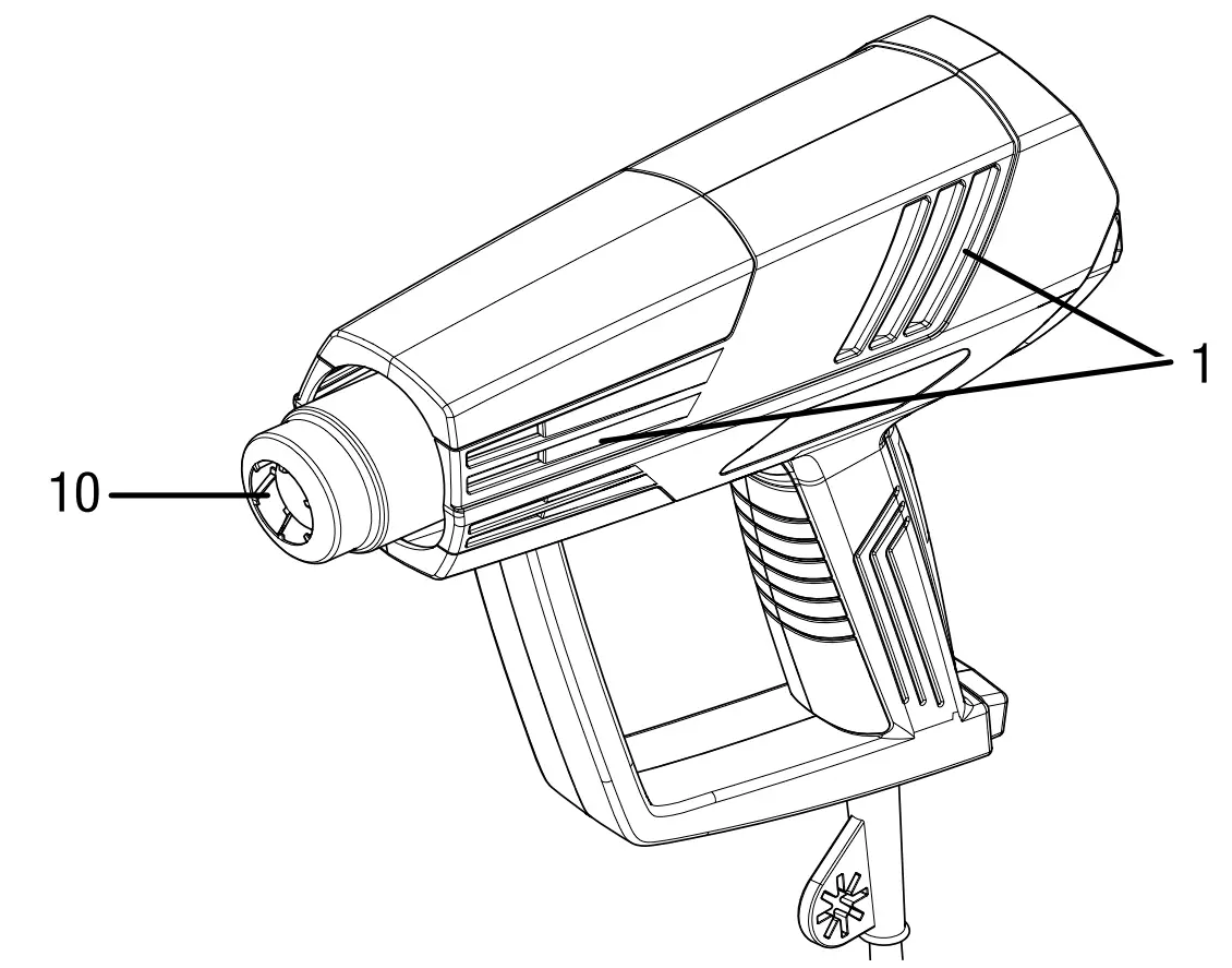 TROTEC HYSTREAM 2100 Heat Gun Overview