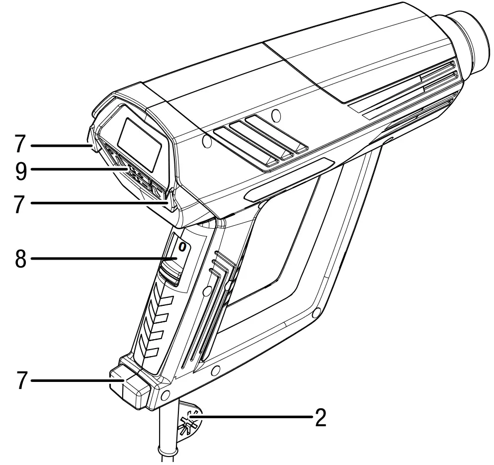 TROTEC HYSTREAM 2100 Heat Gun Overview
