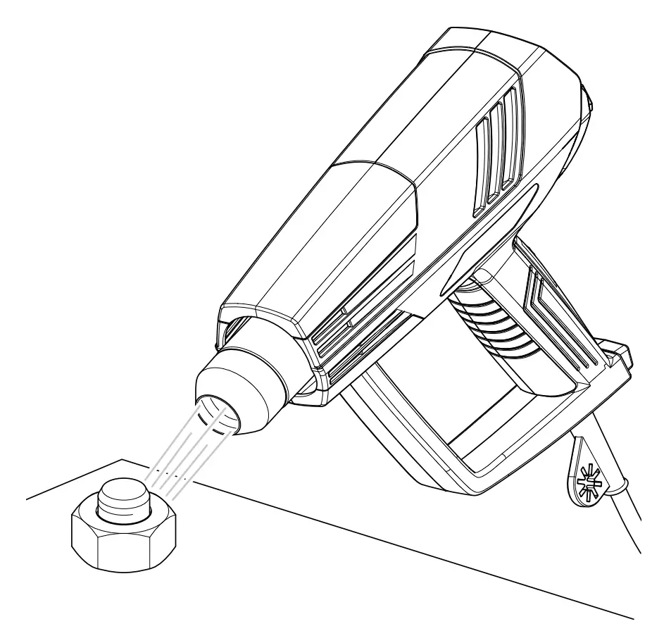 HYSTREAM 2100 Heat Gun Operation