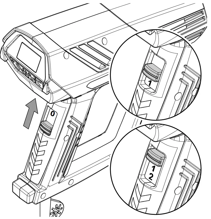 HYSTREAM 2100 Heat Gun Operation