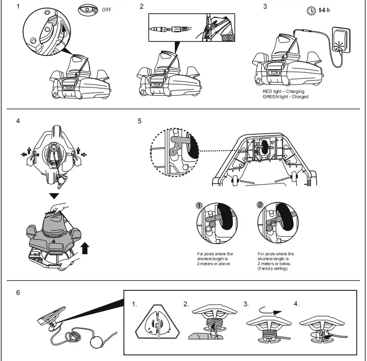 Bestway 58620 Flowclear AquaGlide - Operation