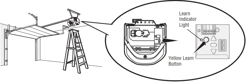 Chamberlain 050DCTBFMC CLOGIC BOARD REPLACEMENT - FIG 12