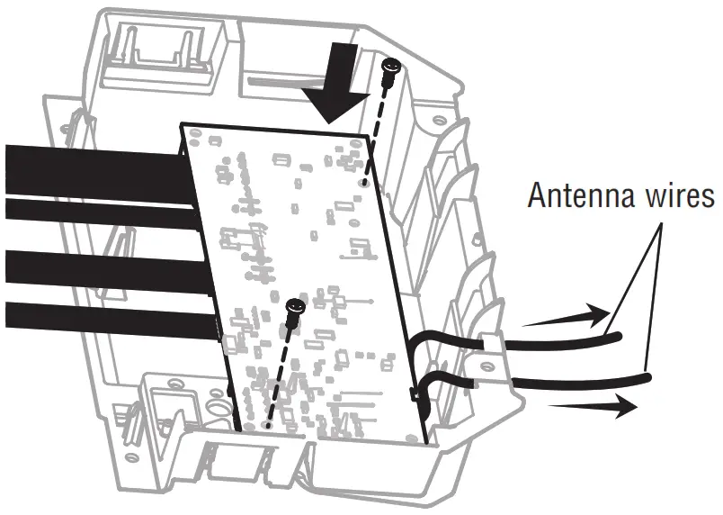 Chamberlain 050DCTBFMC CLOGIC BOARD REPLACEMENT - FIG 9