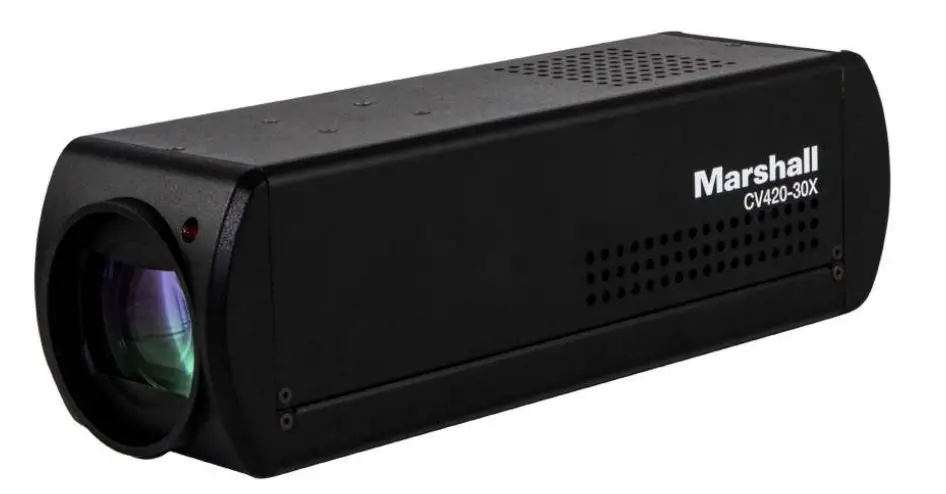Marshall-CV420-30X-Compact-4K60-30X-Zoom-Camera-12GSDI-HDMI,-and-IP-(HEVC)-Product