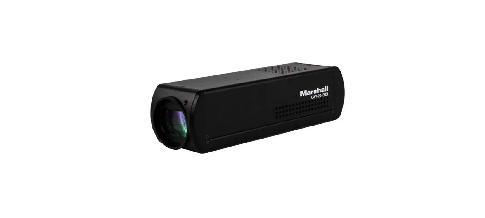 Marshall Cv420-30x Compact 4k60 30x Zoom Camera 12gsdi Hdmi, And Ip (hevc) User Manual