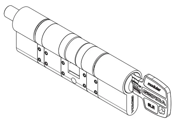tedee 21100010 Gerda SLR Modular Cylinder -