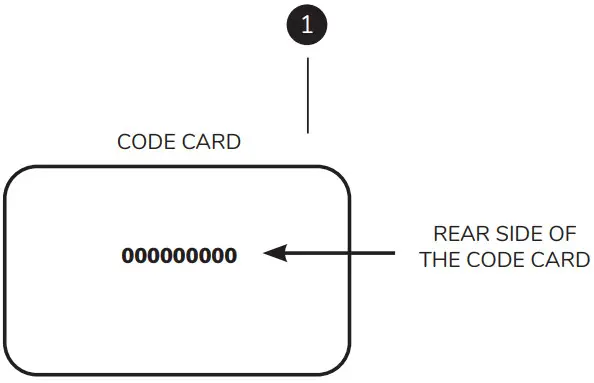 tedee 21100010 Gerda SLR Modular Cylinder - Location of the unique key code