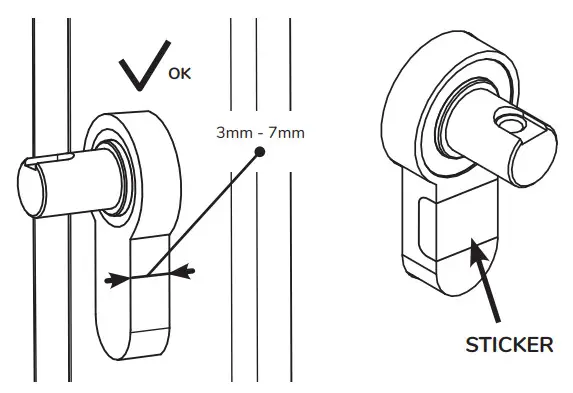 tedee 21100010 Gerda SLR Modular Cylinder - final check