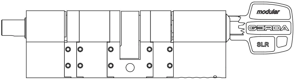tedee 21100010 Gerda SLR Modular Cylinder