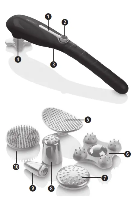 medisana HM 650 Handheld Massager - Fig