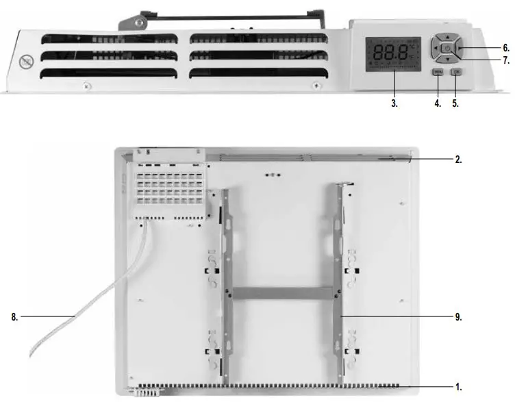 SOMOGYI FKA 100 Premium Heating Panel Electric Convector 1