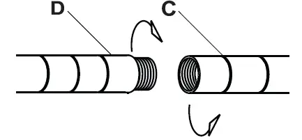 HDX SL-WSUS-110B 4 Shelf Storage Unit fig 2