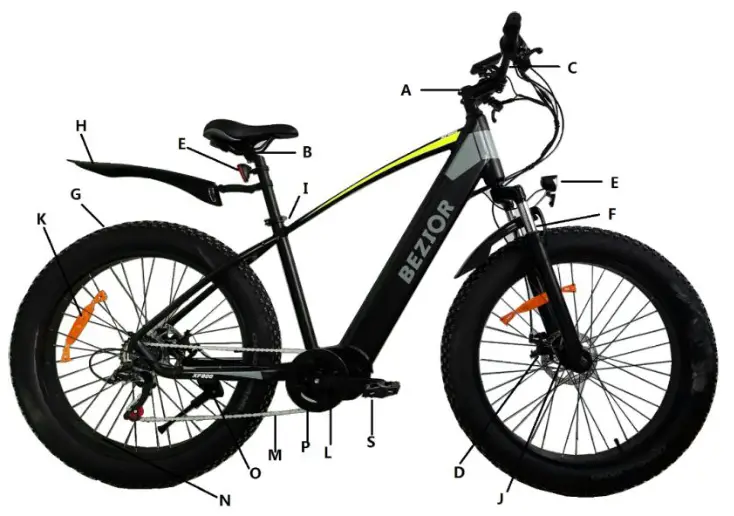BEZIOR XF800 Electric Bike - fig 4