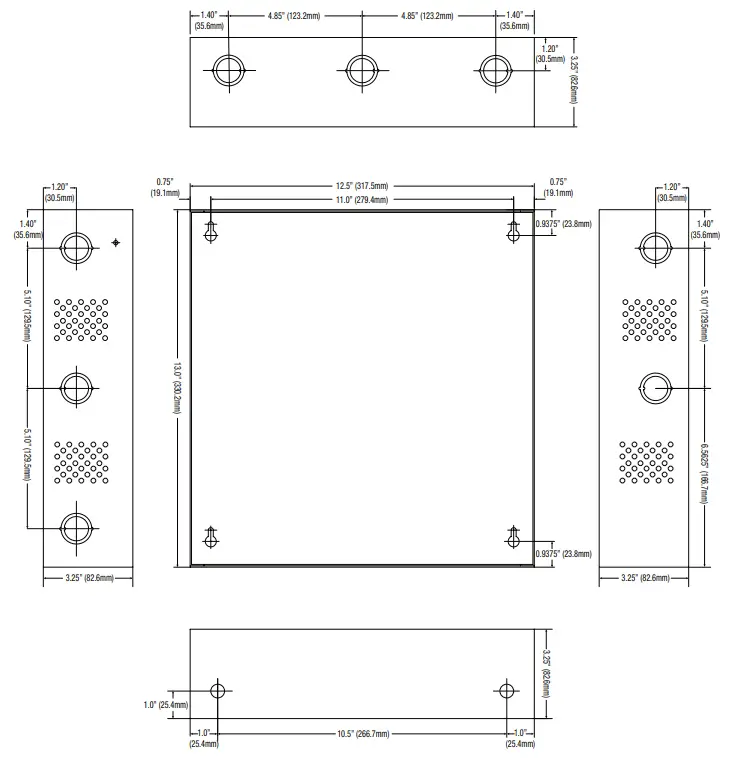 Altronix AL400UL3 Triple Output Power Supply and Charger - 2