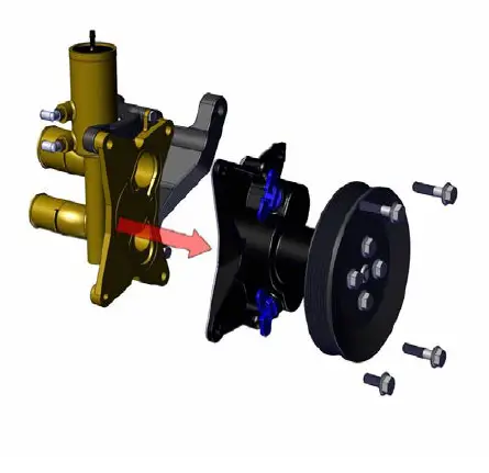 HARDIN MARINE 625-4122 Stainless Steel Gen 8 Sea Pump fig (2)