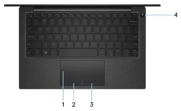 DELL XPS 13 7390 - Touchpad
